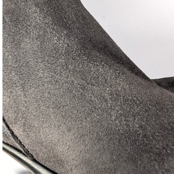 Aquatalia Gray Suede Knee-High Boots – Size 5M - Picture 6 of 7